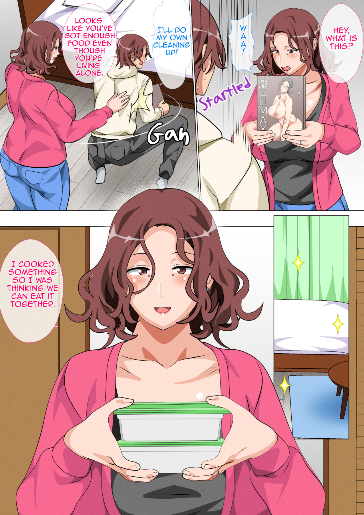 Hentai Manga Comic-Mother Visiting Her Son in Tokyo-Read-6